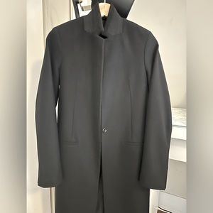 All Saints Nehru Wool Coat